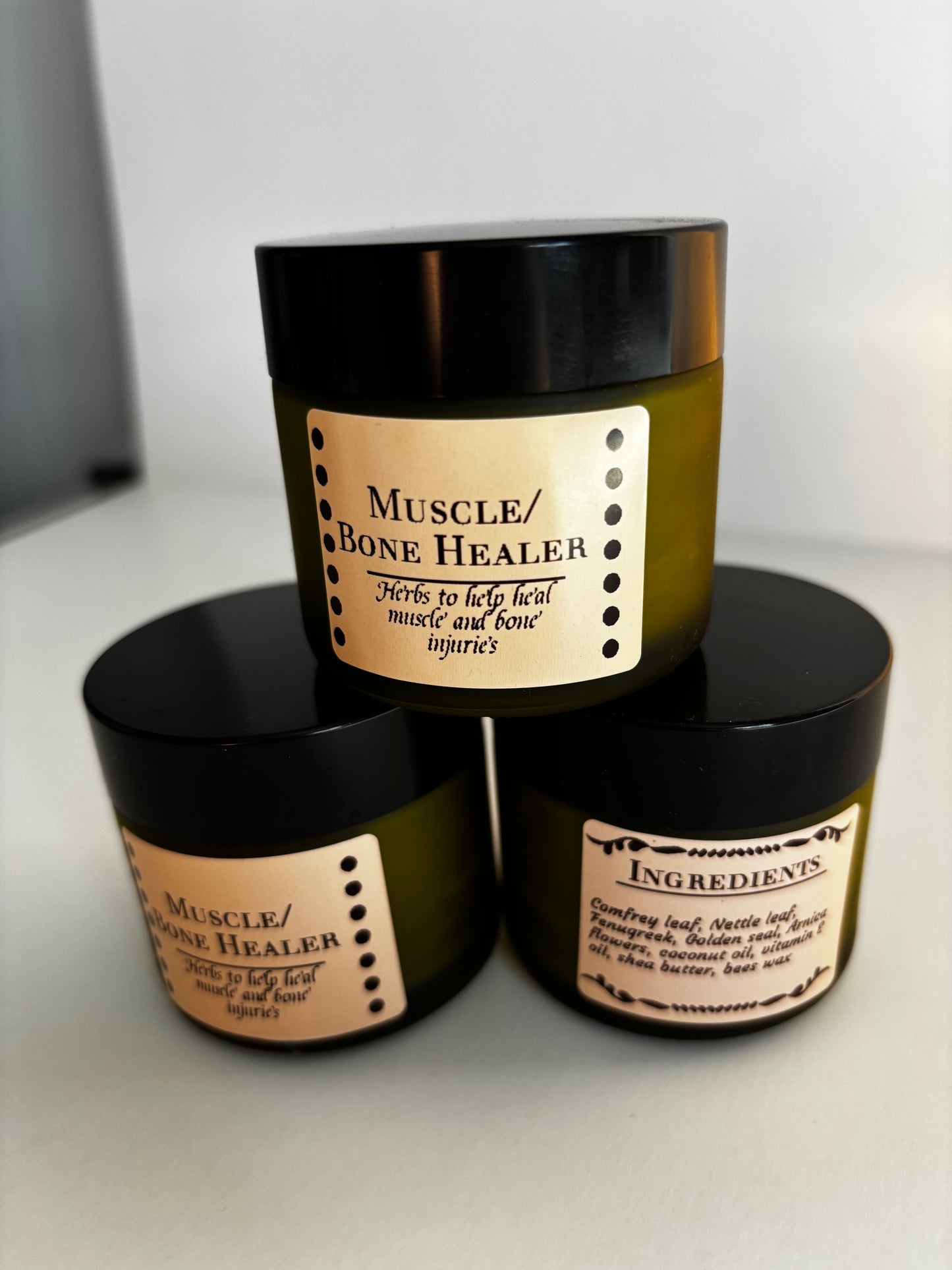 Muscle and bone healer salve